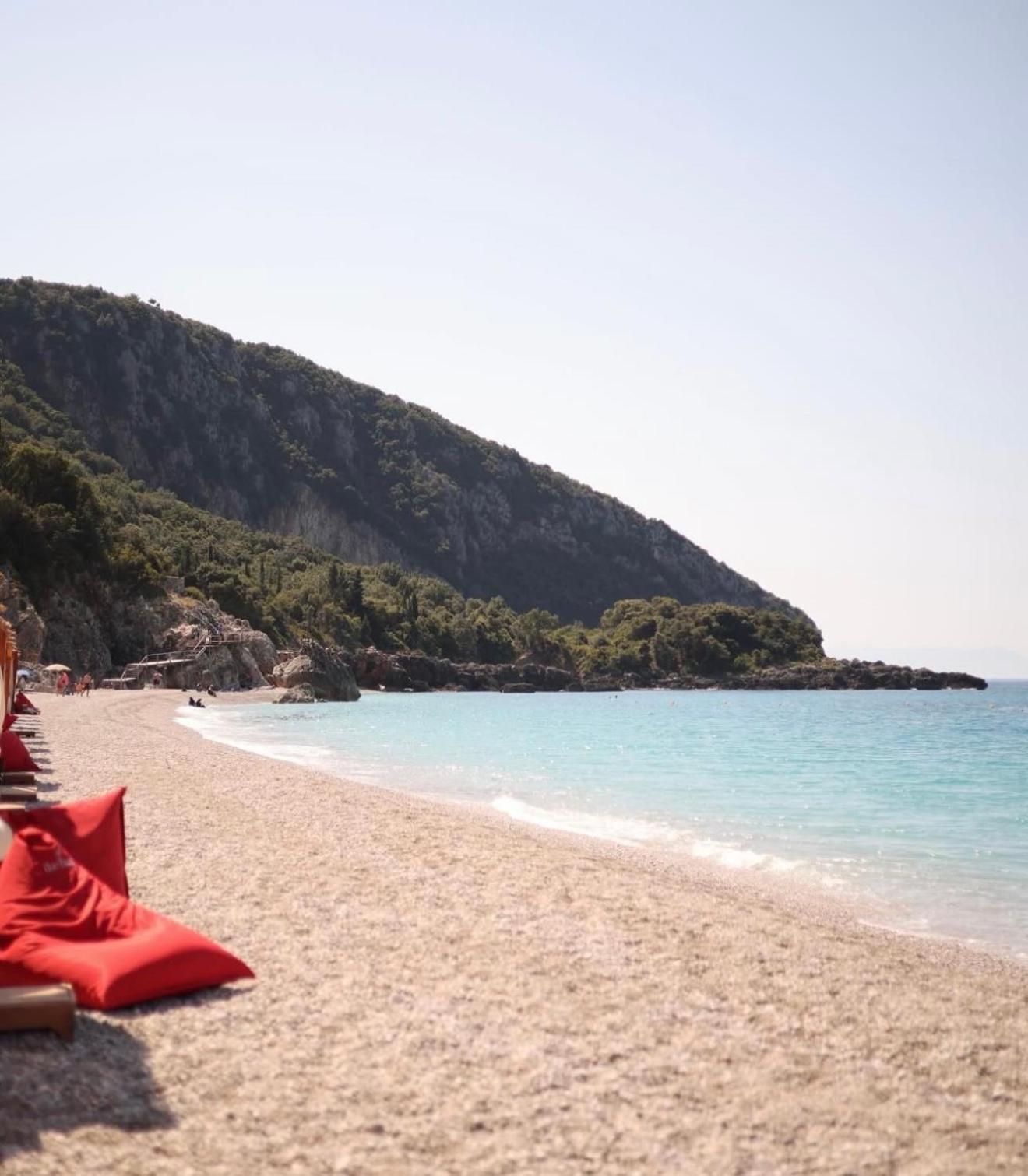 Palladium Beach Hotel- Private Beach Included Dhërmi Exterior foto